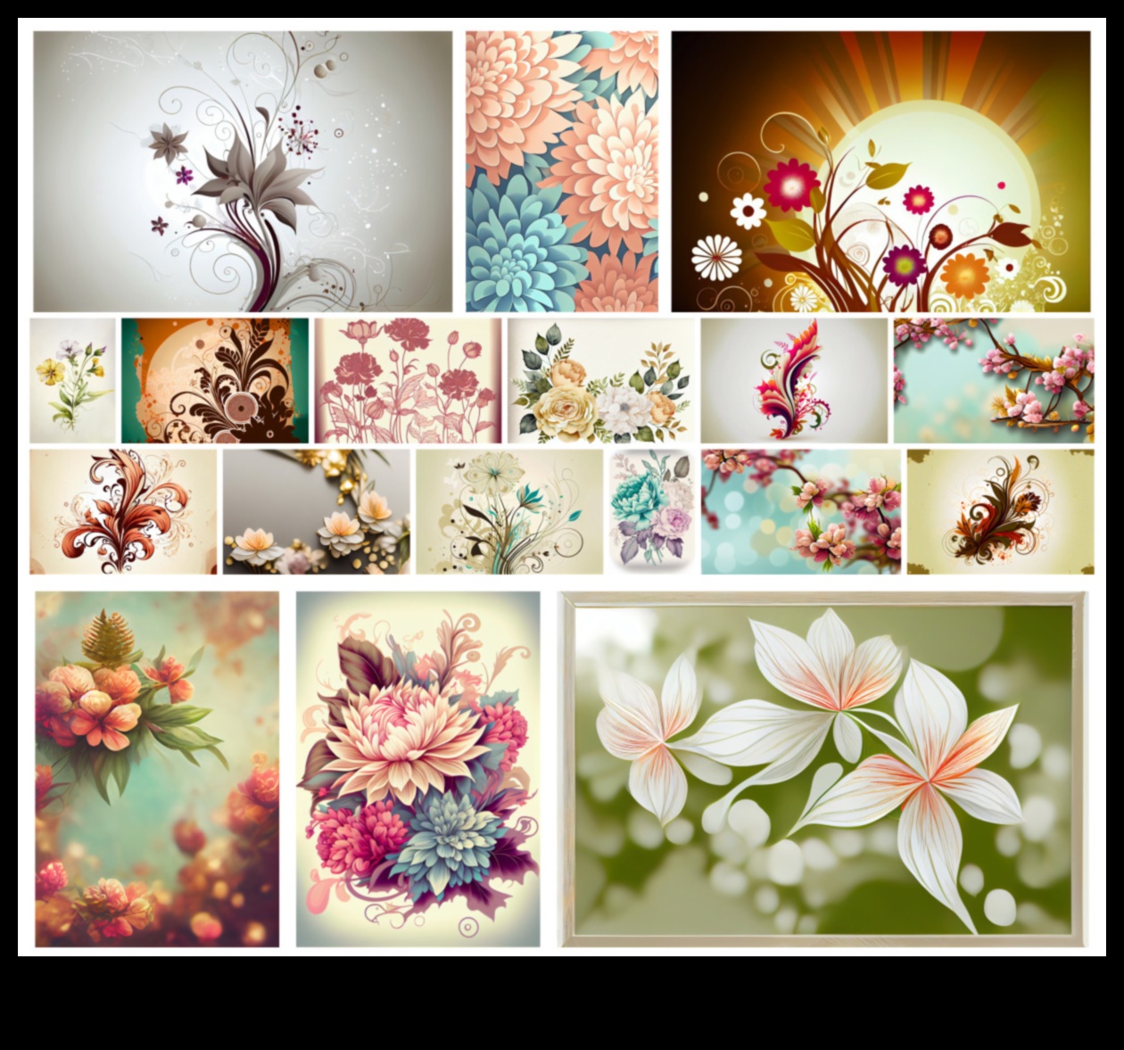 Ziedu fantāzija Ziedoši dabas skaistuma svētki 4 Ziedu fantāzija: ziedošs skaistums, izmantojot dabas fotografēšanas stilus