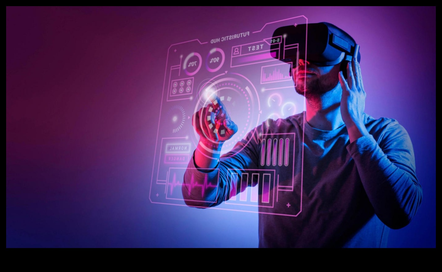 Ārpus ekrāniem Virtuālās realitātes izpēte pārkāpj robežas 3 Ārpus ekrāniem: robežu pārkāpšana mūsdienu virtuālās realitātes izpētē