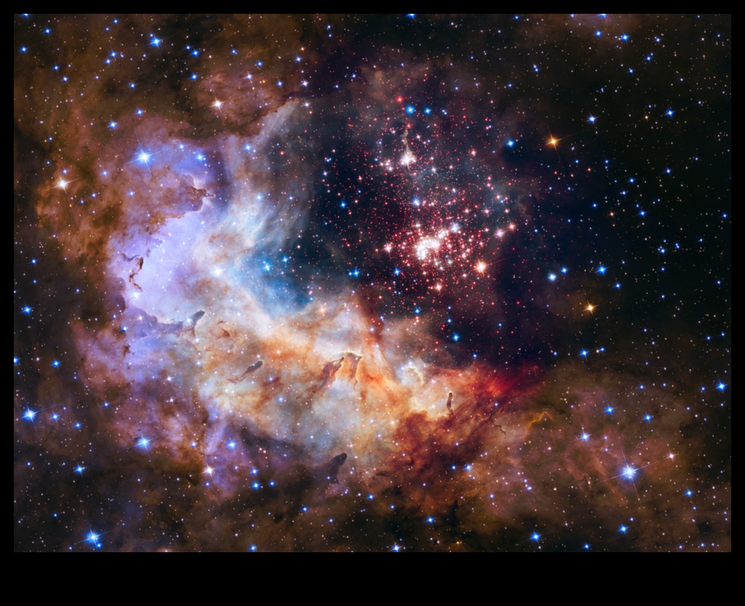 NASA debesu gobelēns: Kosmiskā atklājuma auduma aušana