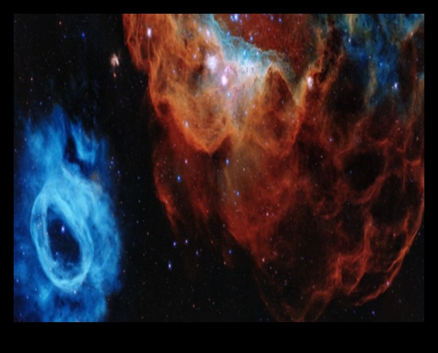 NASA debesu gobelēns: Kosmiskā atklājuma auduma aušana