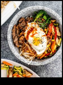 Bibimbap Bonanza: Korejas rīsu bļodas meistarība