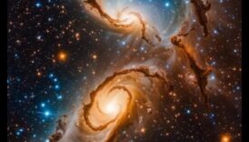 Bailes iedvesmojošs kosmoss: debesu starojuma brīnumi un brīnumi