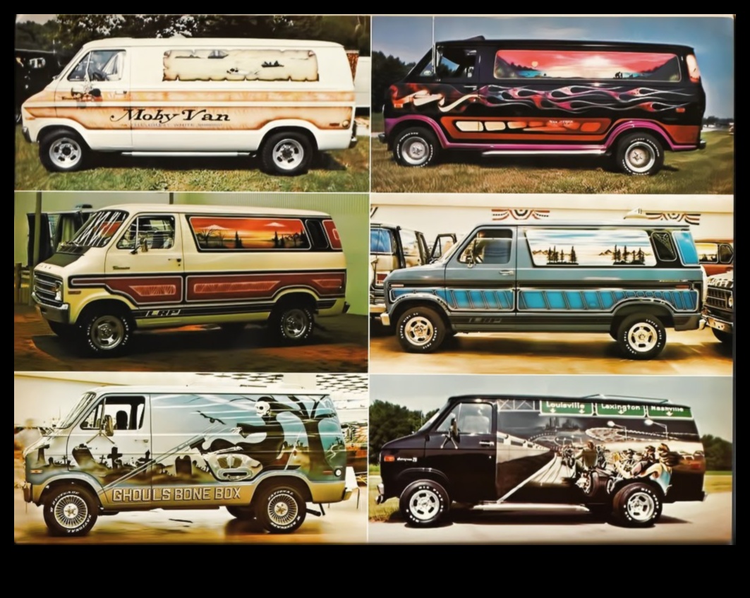 Pielāgota transportēšana Māksla pārvērst furgonus par velmošiem mākslas darbiem 1 Pielāgota pārvadāšana: personalizētu furgonu projektēšanas māksla